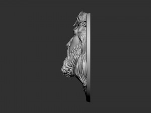 Jesus Relief 09 3D Print Model