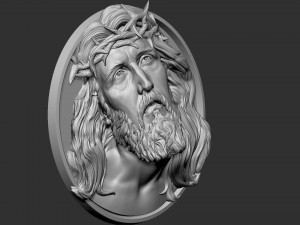 Jesus Relief 09 3D Print Model