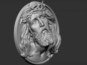 Jesus Relief 09 3D Print Model