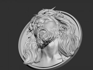 Jesus Relief 09 3D Print Model