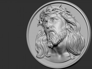 Jesus Relief 09 3D Print Model