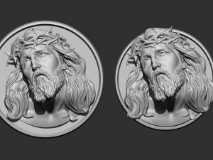 Jesus Relief 09 3D Print Model
