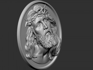 Jesus Relief 09 3D Print Model