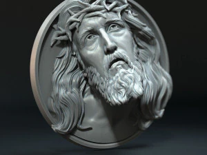 Jesus Relief 09 3D Print Model
