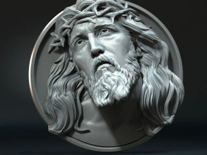 Jesus Relief 09 3D Print Model
