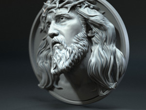Jesus Relief 09 3D Print Model