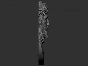Jesus Relief 10 3D Print Model