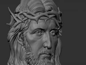 Jesus Relief 10 3D Print Model