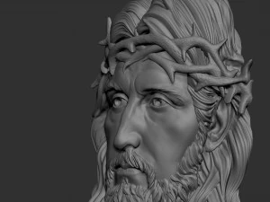 Jesus Relief 10 3D Print Model