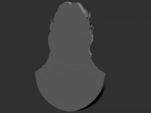 Jesus Relief 10 3D Print Model