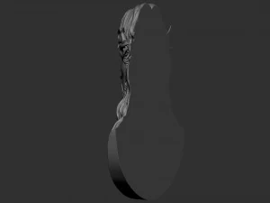 Jesus Relief 10 3D Print Model