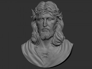 Jesus Relief 10 3D 打印模型