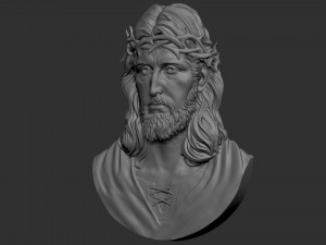 Jesus Relief 10 3D 打印模型