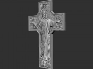 Jesus Cross 03 3D 프린트 모델