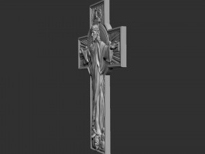 Jesus Cross 03 3D 프린트 모델