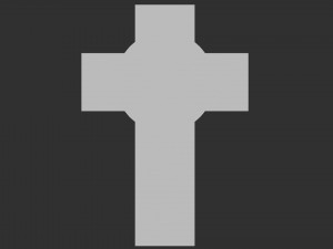 Jesus Cross 03 3D 프린트 모델