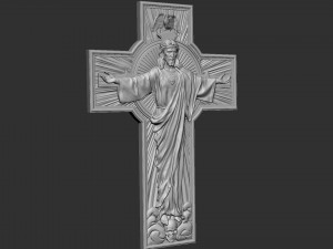 Jesus Cross 03 3D 프린트 모델