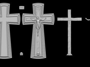 Jesus Cross 04 3D प्रिंट मॉडल