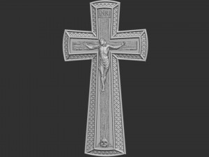 Jesus Cross 04 3D प्रिंट मॉडल
