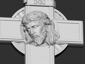 Salib Yesus 07 Model Cetak 3D