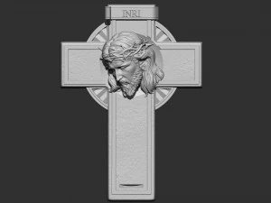 Salib Yesus 07 Model Cetak 3D