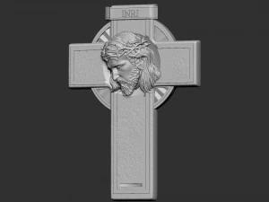 Salib Yesus 07 Model Cetak 3D