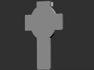 Salib Yesus 07 Model Cetak 3D