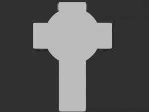 Salib Yesus 07 Model Cetak 3D