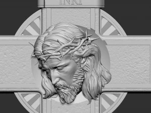 Salib Yesus 07 Model Cetak 3D