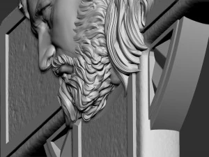 Salib Yesus 07 Model Cetak 3D