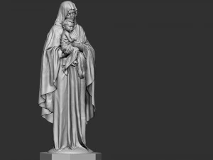 Mother Maria 02 3D Print Model