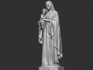Mother Maria 02 3D Print Model