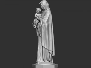 Mother Maria 02 3D Print Model