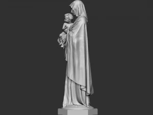 Mother Maria 02 3D Print Model