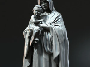 Rahibe Maria 02 3D Baskı Modeli