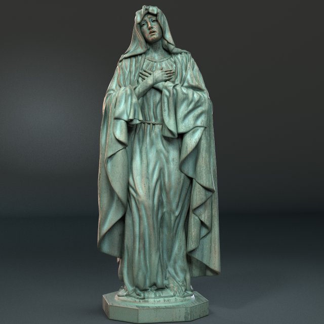 Mother Maria 03 Modelo de Impressão 3D .c4d .max .obj .3ds .fbx .stl .blend