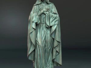 Rahibe Maria 03 3D Baskı Modeli
