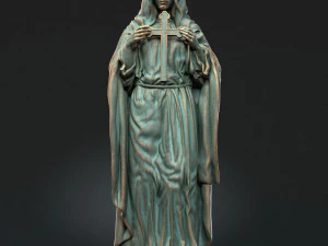 Rahibe Maria 04 3D Baskı Modeli