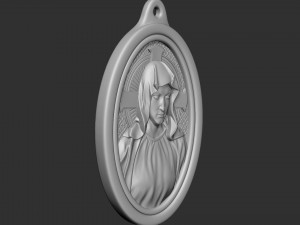 Mother Maria Medallion 3D 프린트 모델