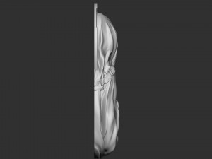 Mother Maria bas-relief 05 3D Print Model