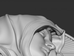 Mother Maria bas-relief 05 3D Print Model