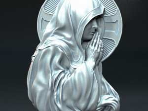 Mother Maria bas-relief 05 3D Print Model