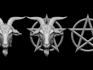 Pentagram 3D Print Model