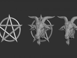 Pentagram 3D printmodel