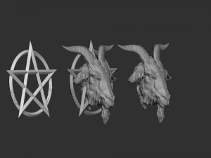 Pentagram 3D Print Model
