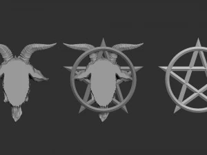 Pentagram 3D Print Model