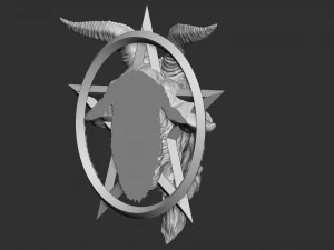 Pentagram 3D Print Model