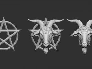 Pentagram 3D Print Model