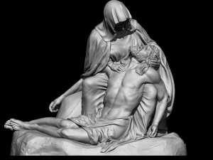 Jesus Sculpture 09 3D Print Model