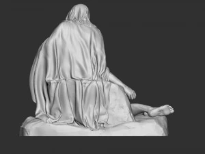 Jesus Sculpture 09 3D Print Model